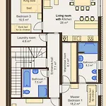 Familyvilla, New 4 Luxury Big Apartments, Parking Apartamento *