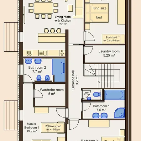 شقة Familyvilla, New 4 Luxury Big Apartments, Parking براغ