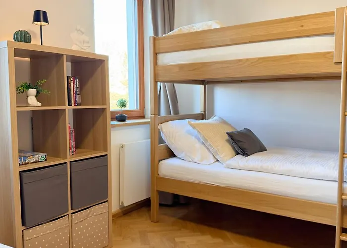 아파트 Familyvilla, New 4 Luxury Big Apartments, Parking 프라하