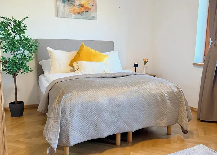 아파트 Familyvilla, New 4 Luxury Big Apartments, Parking 프라하